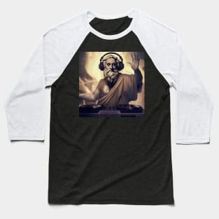 God is a DJ Series Baseball T-Shirt